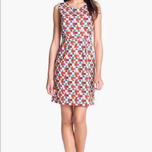 Kate Spade Abbey Sheath Geometric Dress 0